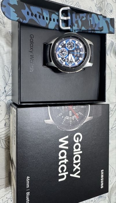 Смарт-годинник Samsung Galaxy Watch 46mm Silver (SM-R800NZSASEK)