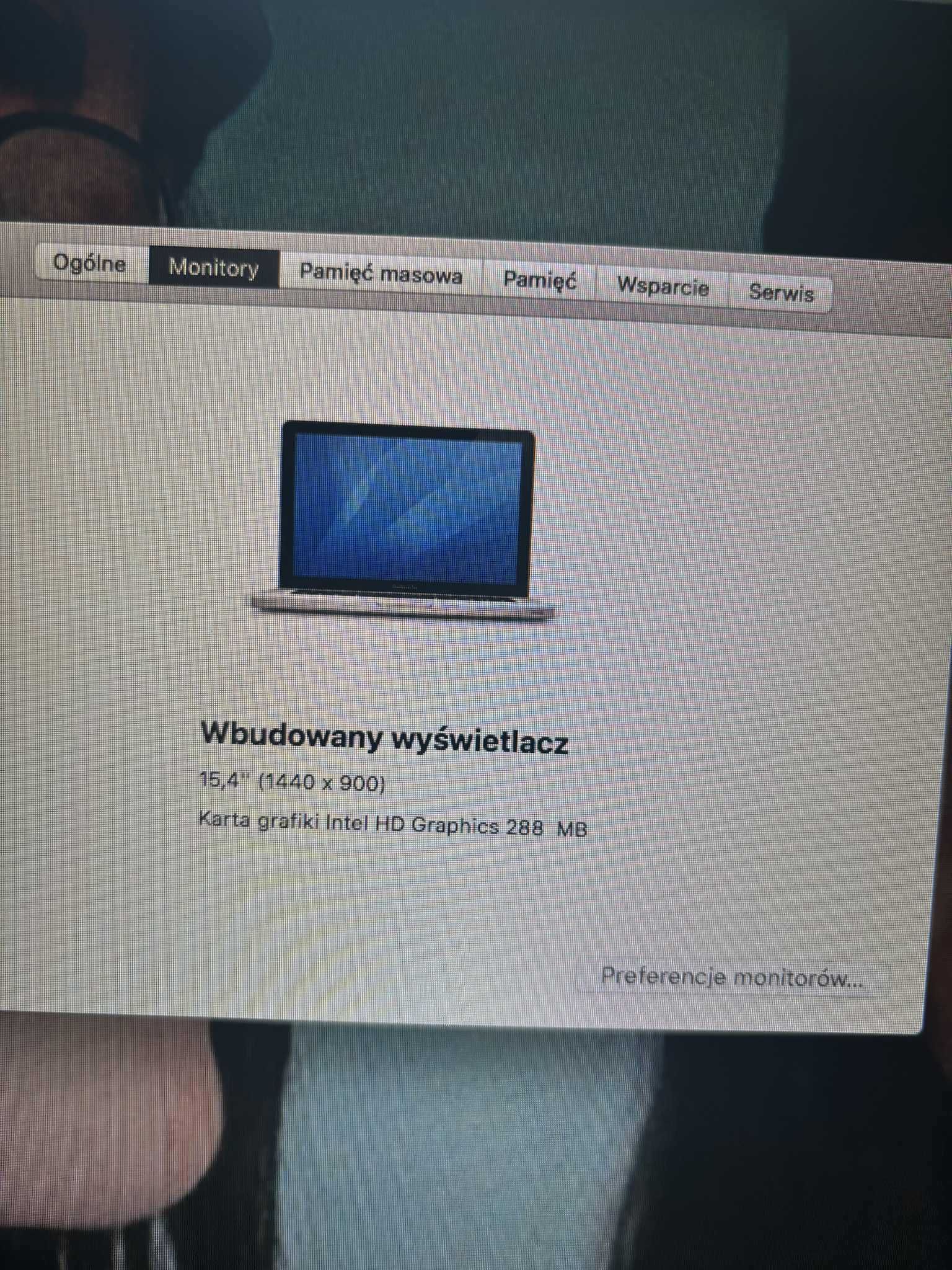 MACBOOK Apple HIGH SIERRA 15,4 " Intel Core i5 4 GB / 320 GB
