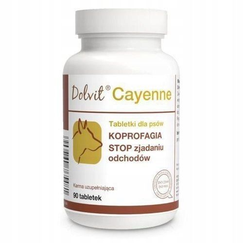 Dolvit Cayenne STOP ZJADANIU ODCHODÓW dla psów Koprofagia 90 tab
