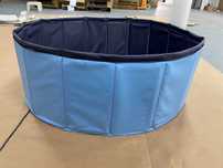 **PRODUCENT** Basen 80x30 cm dla psa kota zwierząt xxl składany mdf