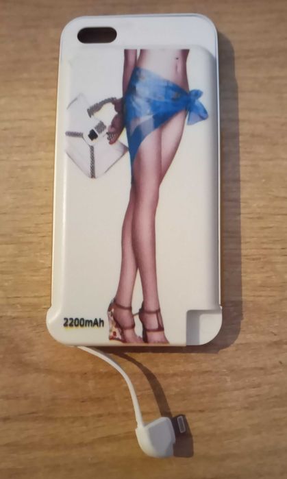 Чехол PowerBank со встроенной батареей 2200 mAh для iPhone 5/5S/SE/5SE