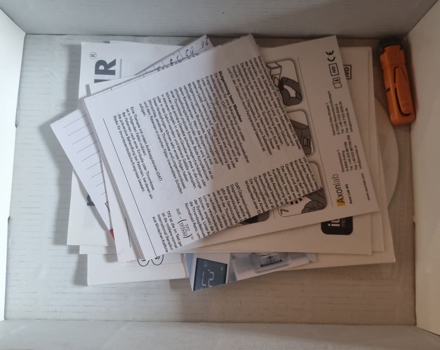 Aparat do kontroli krzepliwości krwi microINR