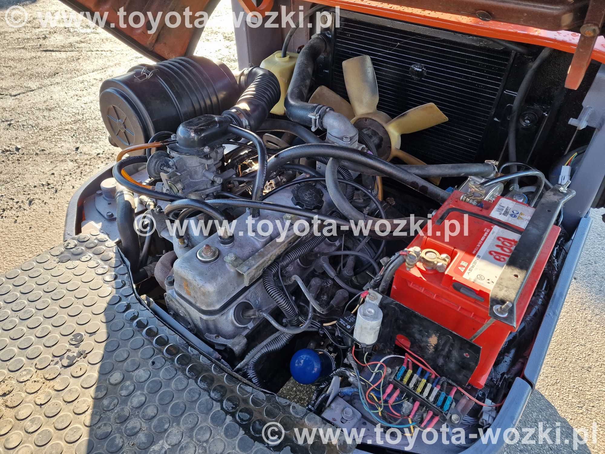 Wózek Widłowy TOYOTA 6FG15 , Wózki Widłowe TOYOTA 6FGF15 widlak LINDE