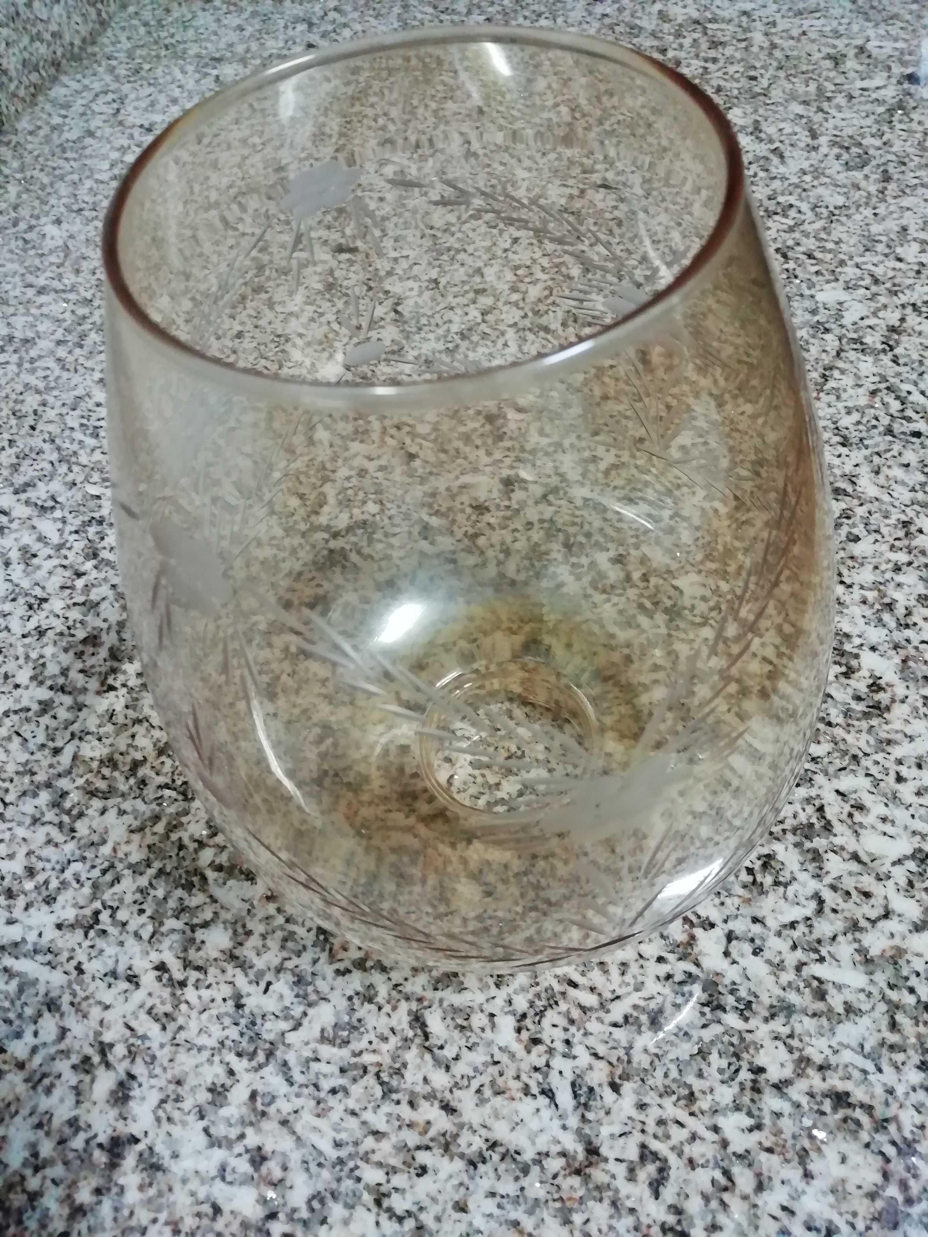 Abajur candeeiro mesa cabeceira (cristal)