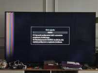 Telewizor LCD Samsung UE75H6400AW uszkodzony