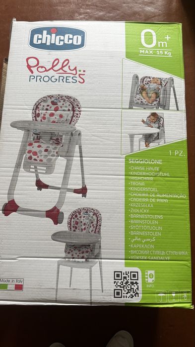 Стульчик для кормления Chicco Polly Progres,5