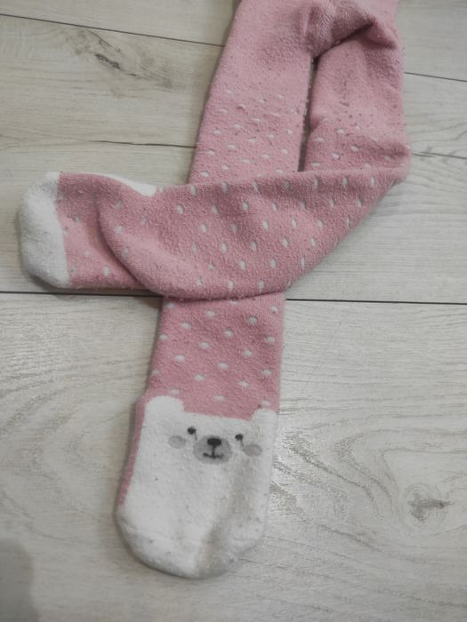 Ocieplane rajstopy dziewczęce