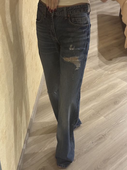 Джинсы Zara wide leg