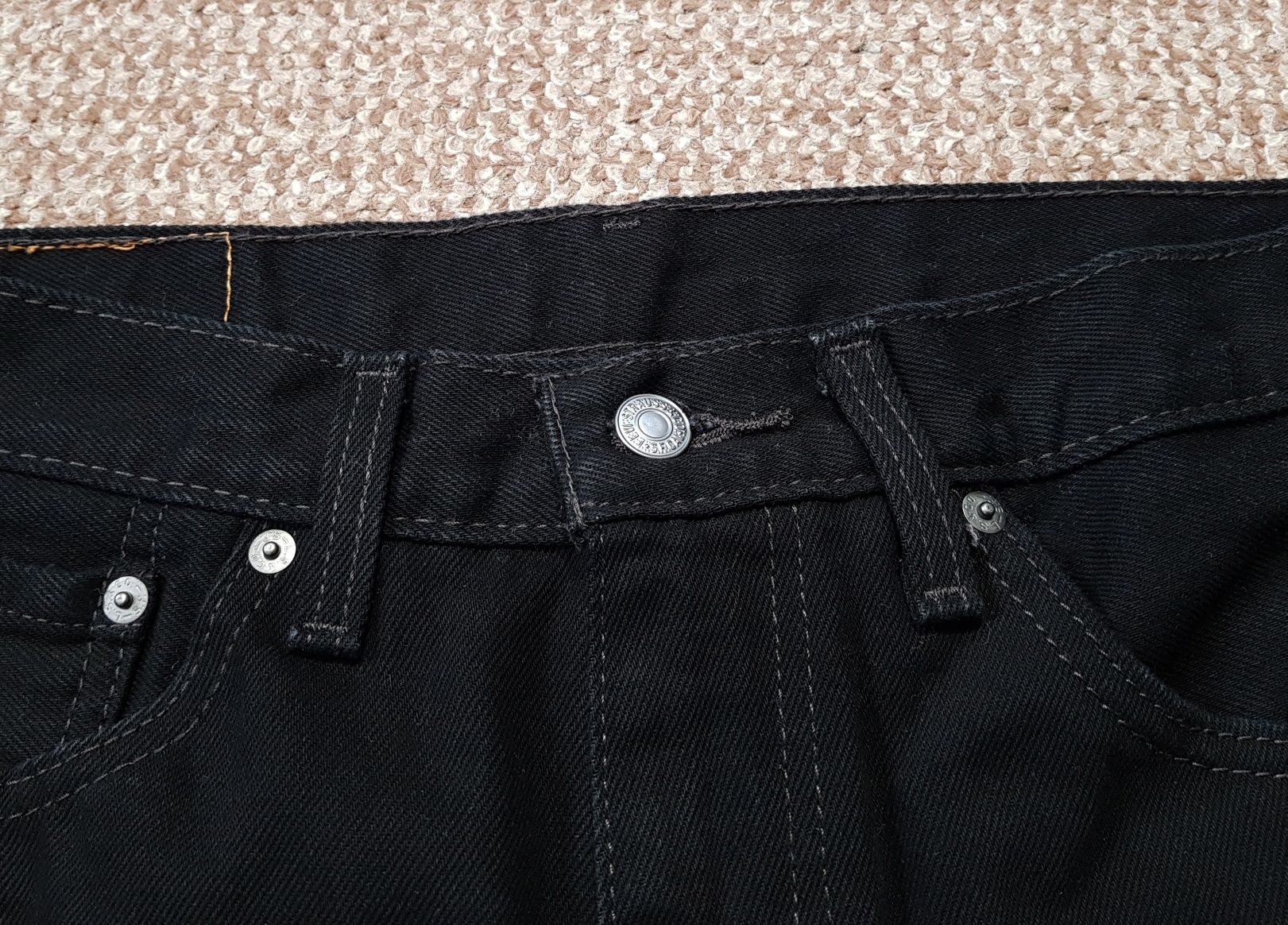 Levi's 505 waterless джинси regular fit оригінал W32 L32 чорні