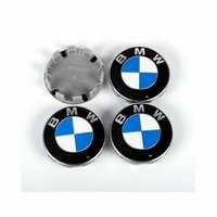 Tampas simbolos centro de jante jantes BMW 68mm e 56mm