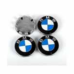 Tampas simbolos centro de jante jantes BMW 68mm e 56mm