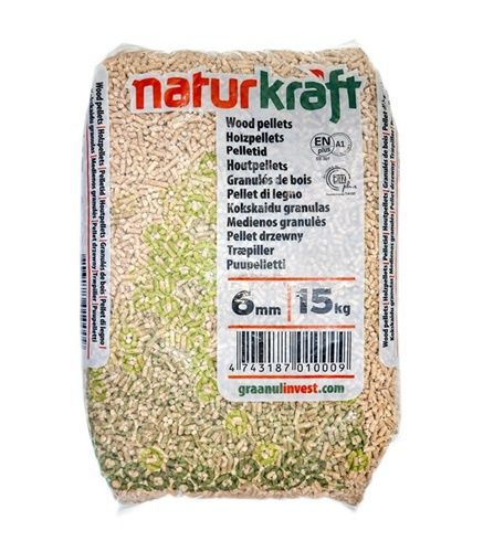 Pellet NaturKraft, wysoka jakość i gęstość zasypowa 3 cert. Dostawa