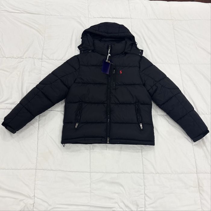 Puffer da Ralph Lauren Casaco de inverno em Preto