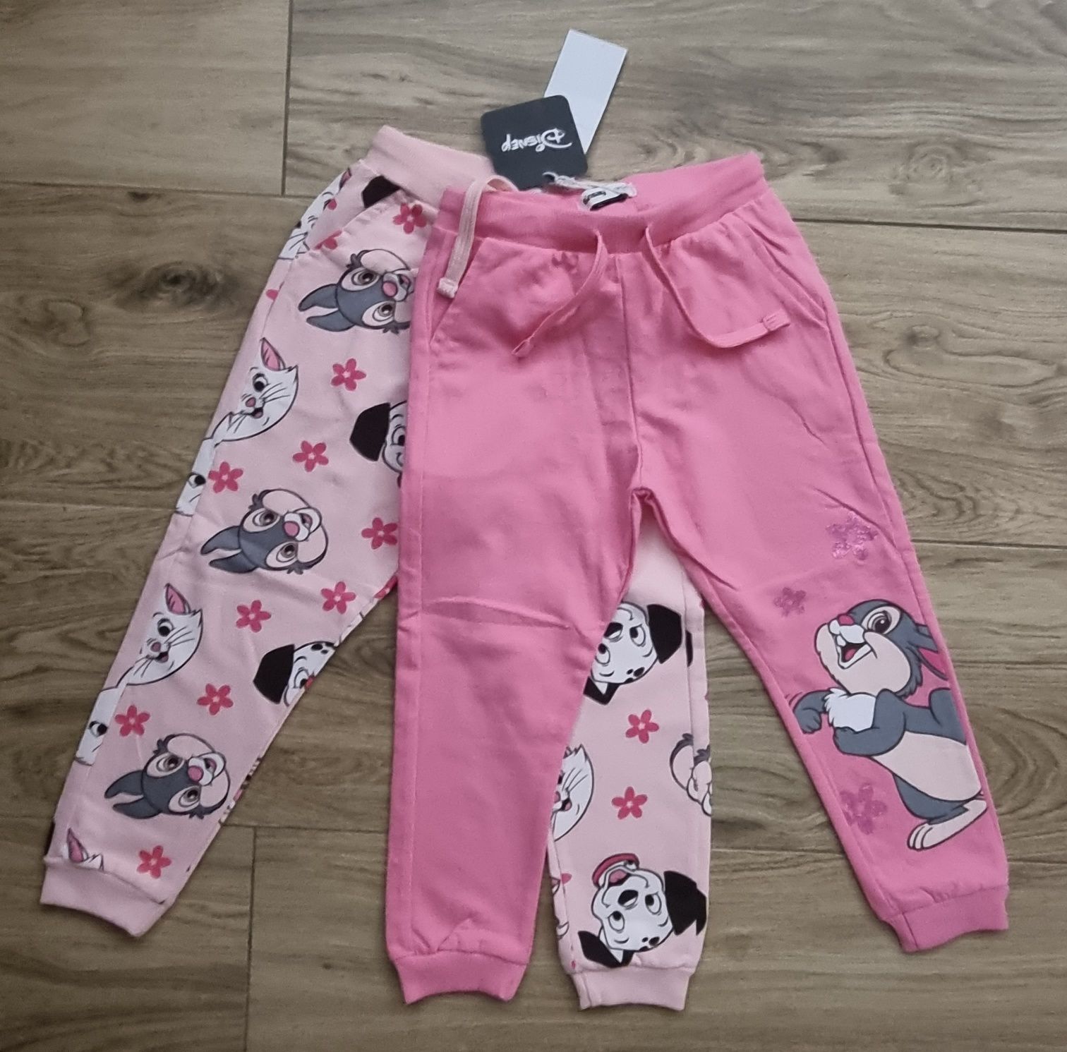 2 x 2-pak Spodnie dresowe dla dziewczynki rozm. 104 / Disney / Sinsay