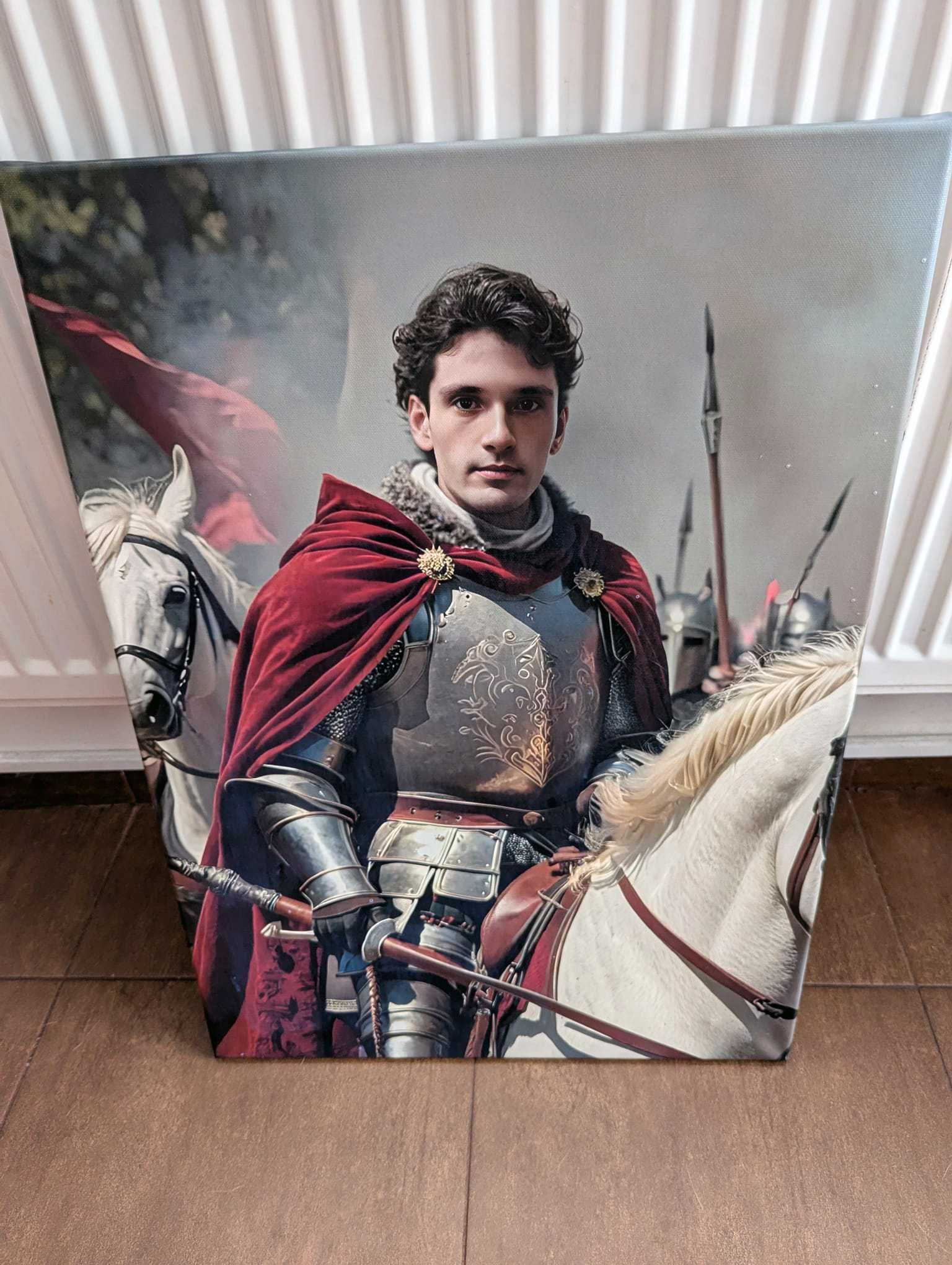 Portret Personalizowany na Płótnie 50x70 Bawełna 360g