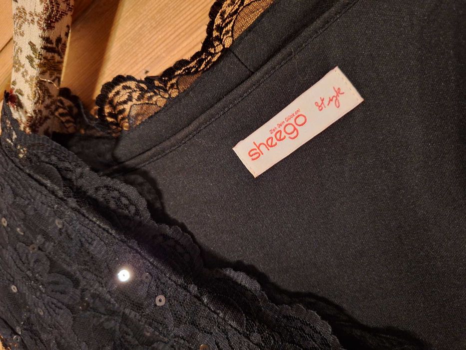 Bolerko koronka do sukni wieczorowej roz 48