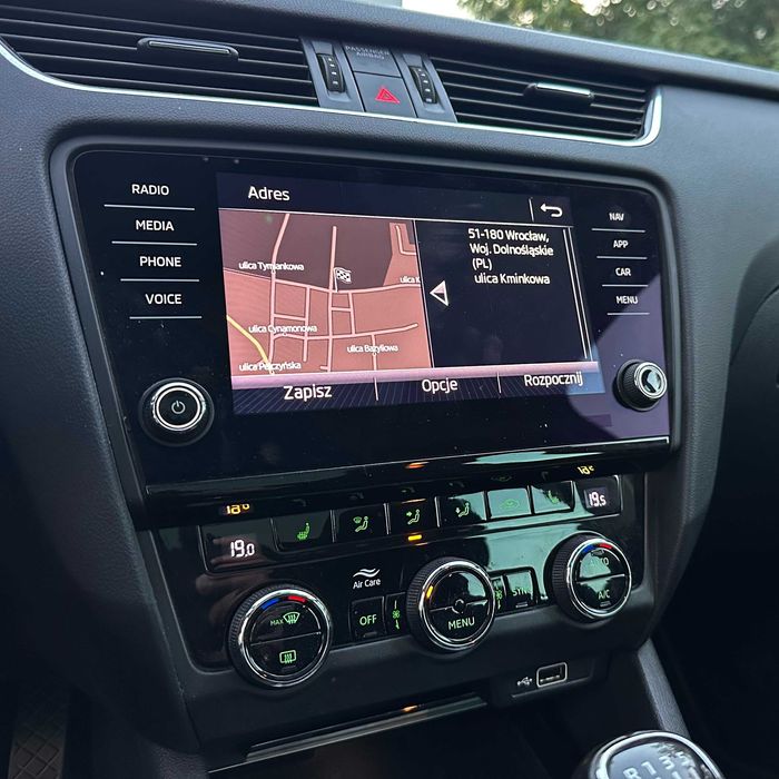 Skoda Octavia III|1.0Turbo 115KM|Manual 6b|Zadbane|Panorama|Navi|2018