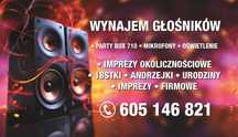 WESELA & IMPREZY & GRILL&  & JBL 710 & Mikrofony & Cennik promocyjny!
