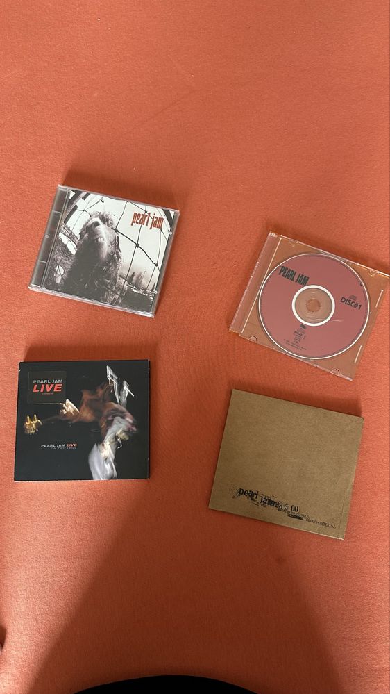 Conjuntos de CD’s Pearl Jam