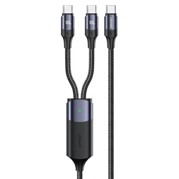 Kabel USAMS U71 2xUSB-C na USB-C 1,2m 100W PD Fast Charge