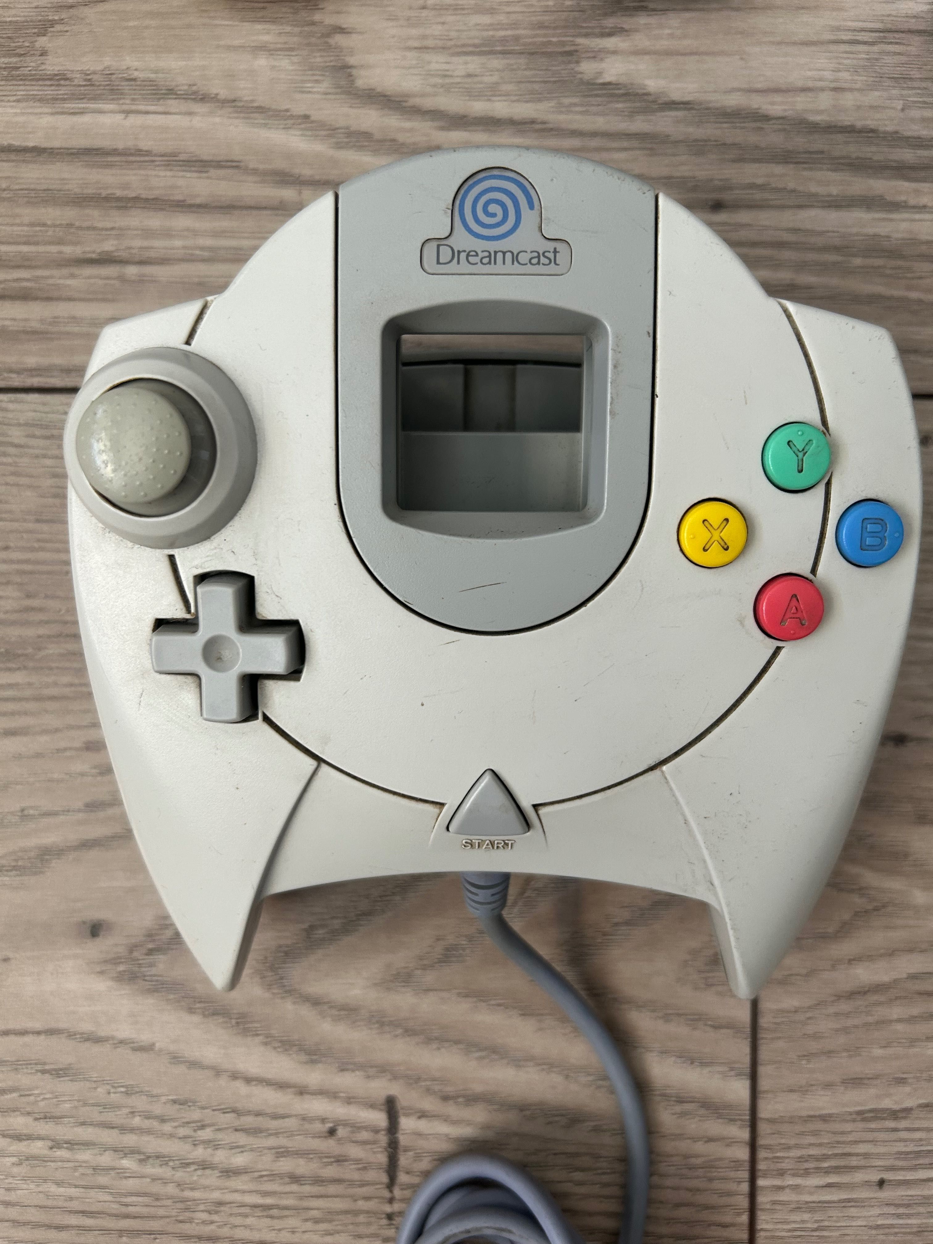 Konsola Dreamcast + pad + memory + jump pack + okablowanie