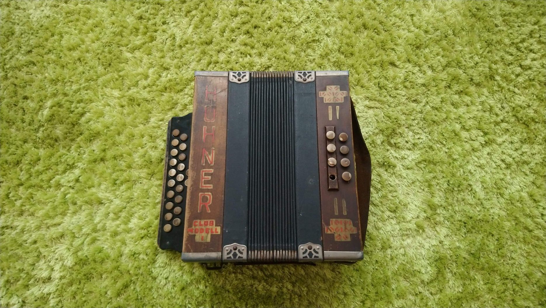 Hohner Club Modell 1 - Akordeon guzikowy - Niemcy - 1930