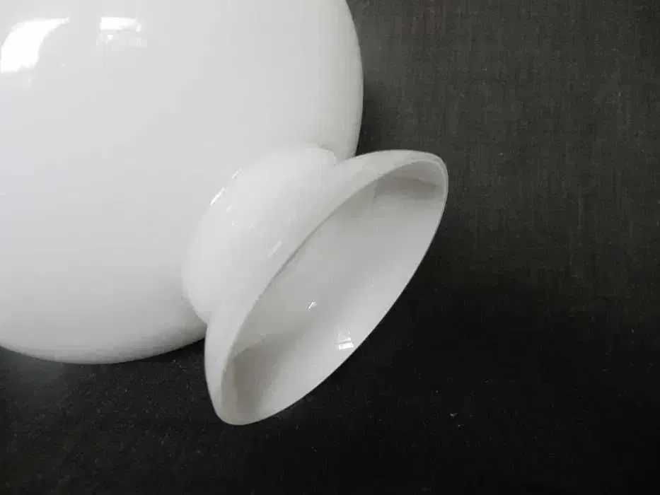 Duży Szklany Klosz do lampy naftowej_ALADYN_montaż 172 mm