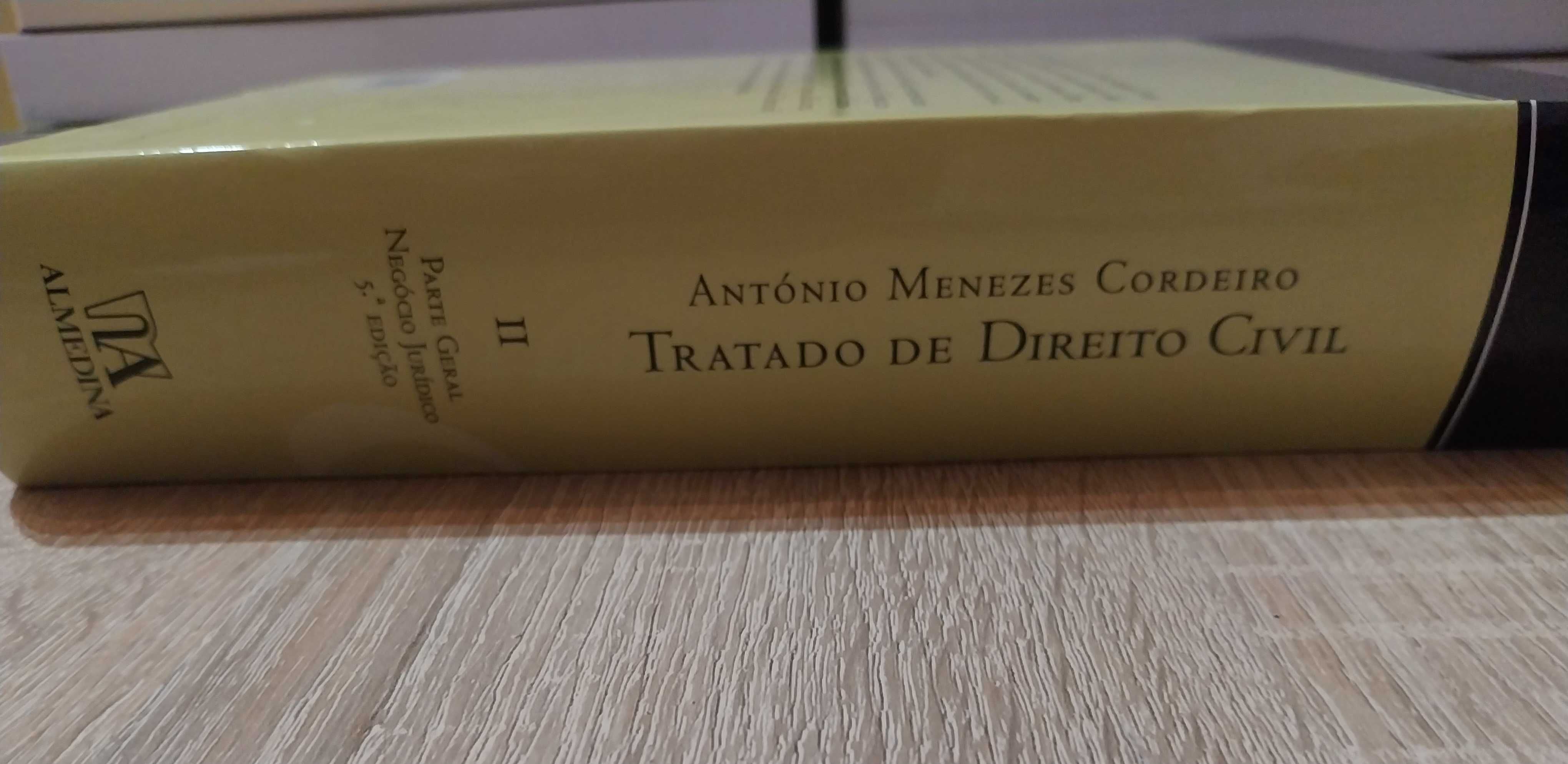 Livro Tratado de Direito Civil - António Menezes Cordeiro - Tomo II