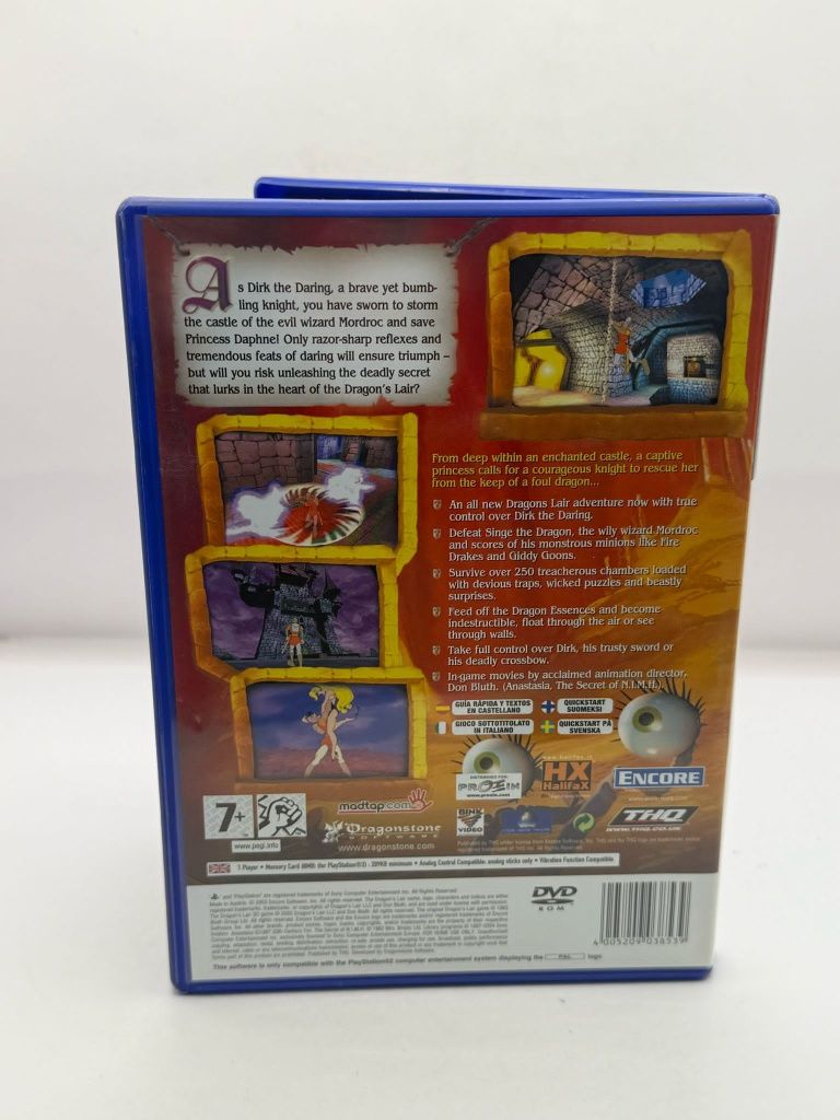Dragon’s Lair 3D 3xA Ps2 nr 6593