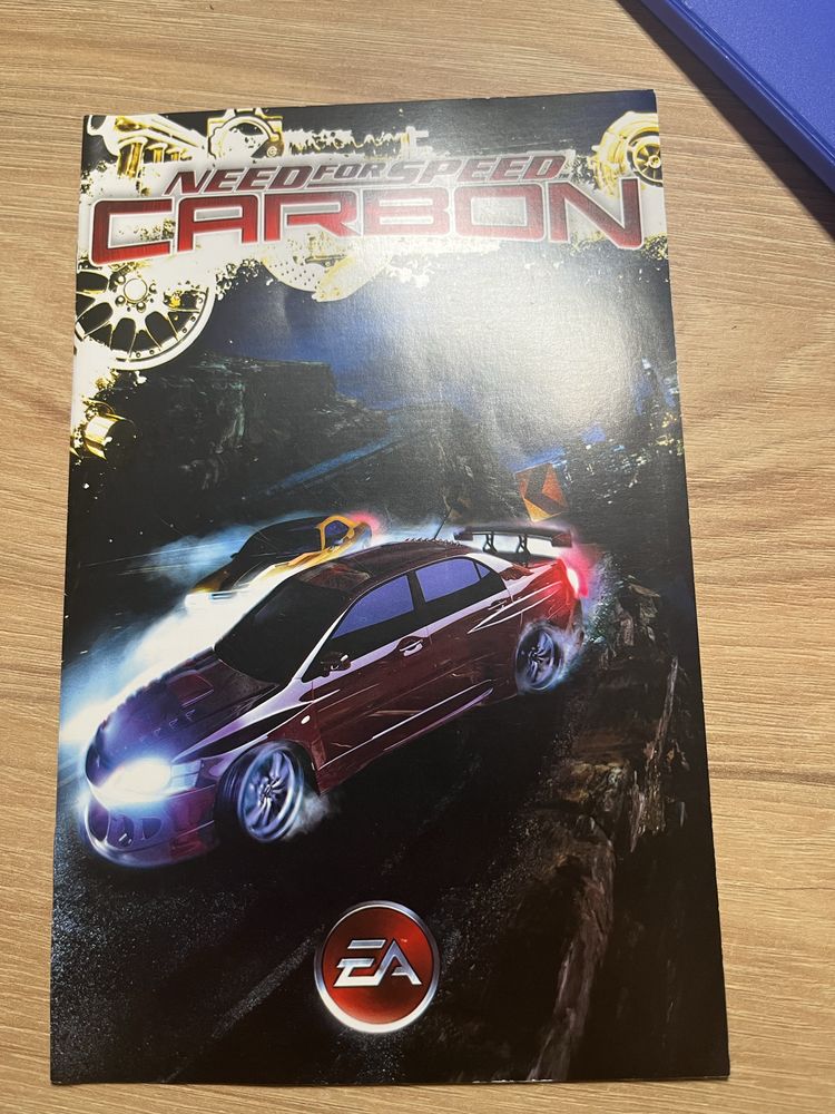 Диск Ps2»Need for speed carbon» ЛИЦЕНЗИЯ в издании PLATINUM
