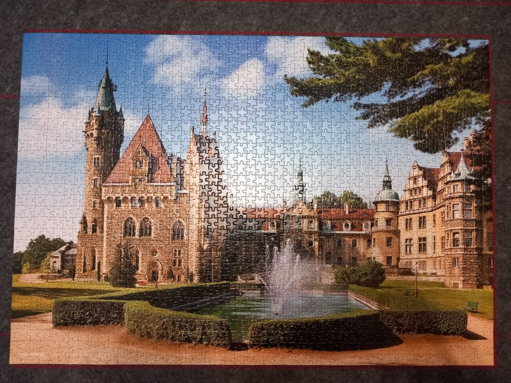 Puzzle 1500 Castorland, Zamek Moszna