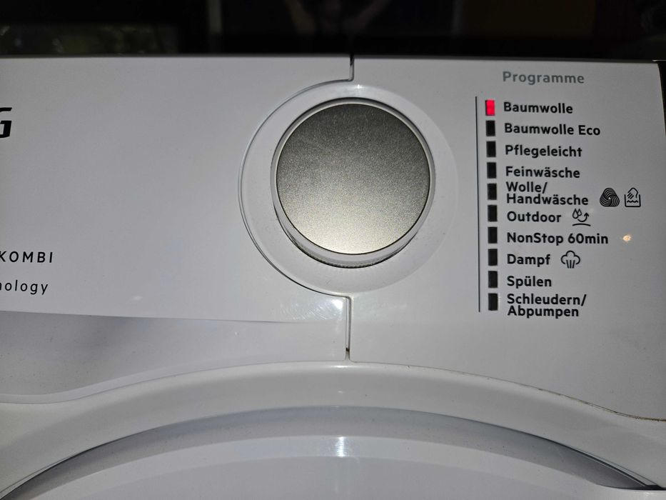 Pralko-suszarka Slim .8 kg.1600 obr.Suszenie 5 kg.Silnik inventer.LCD.