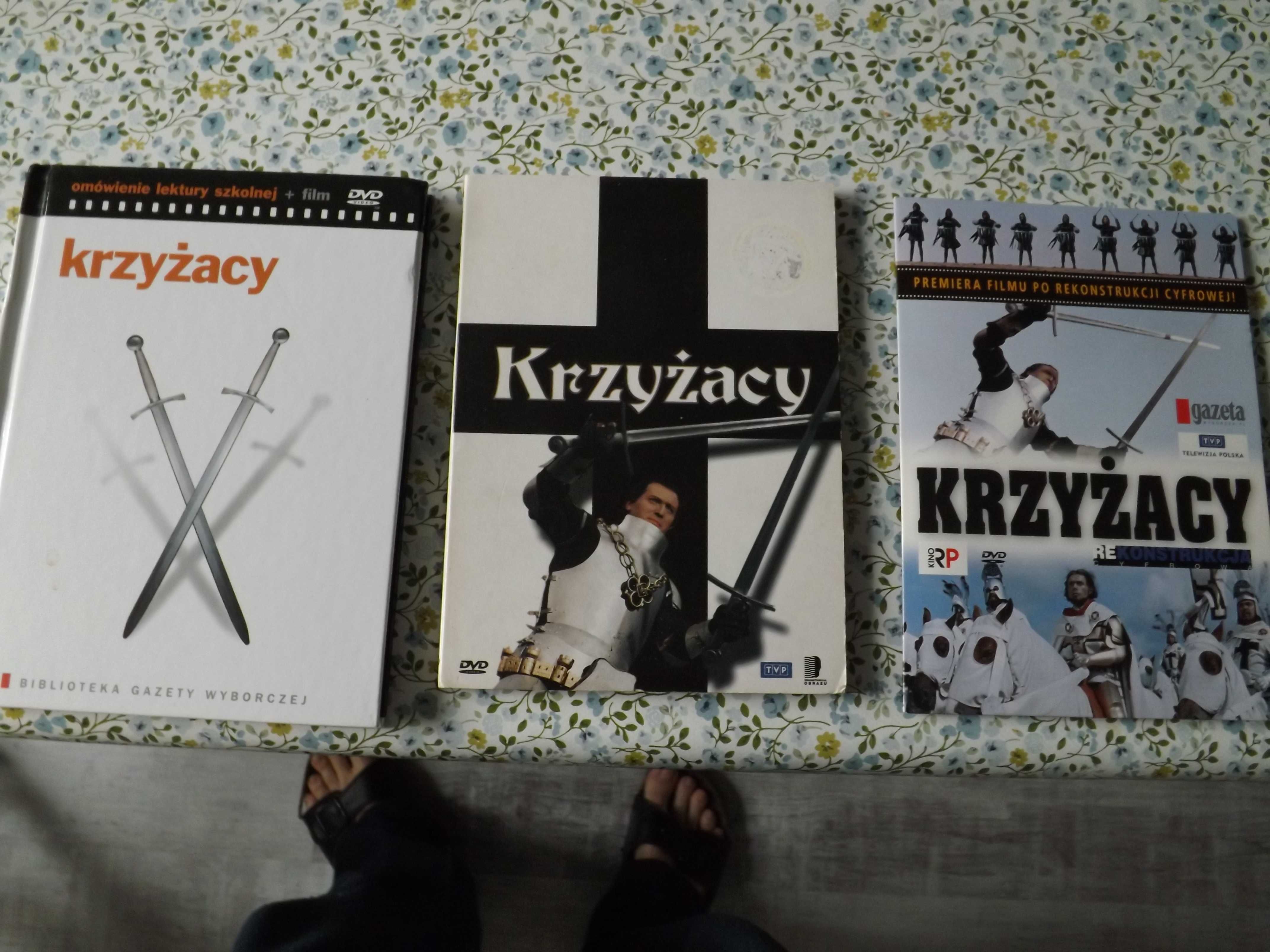 Krzyżacy lektura, dvd, film, remastered, bajki