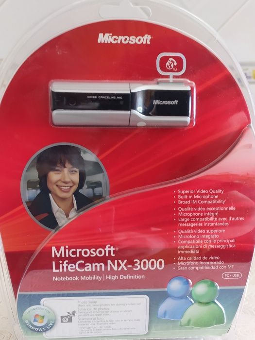 Microsoft LifeCam NX-3000 ( camera usb )