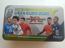 63 karty piłkarskie road to euro 2020 + puszka i limited xxl Bale