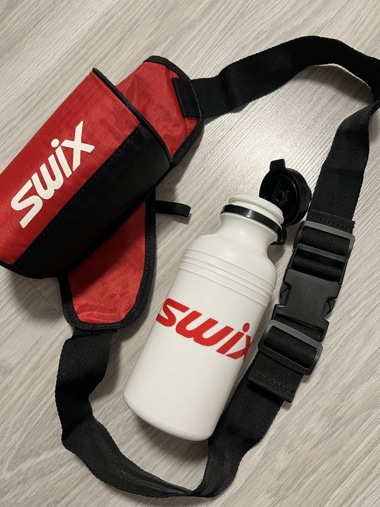 Поясная сумка подсумок для бега swix bottle holder waist bag pack