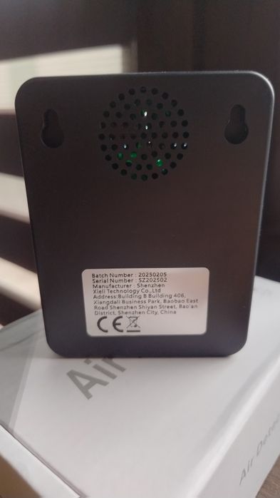 Czujnik co2 detektor jakości powietrza hcho tvoc temp wilgotność smogu