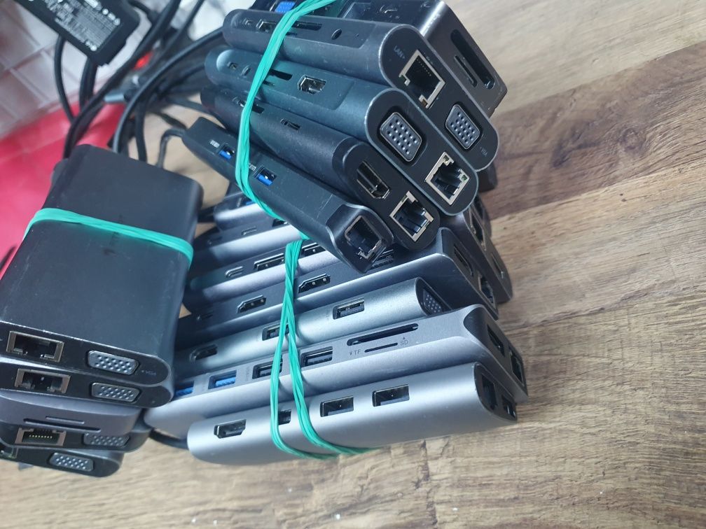 Type-C Hab докстанція переходник USB-C адаптер