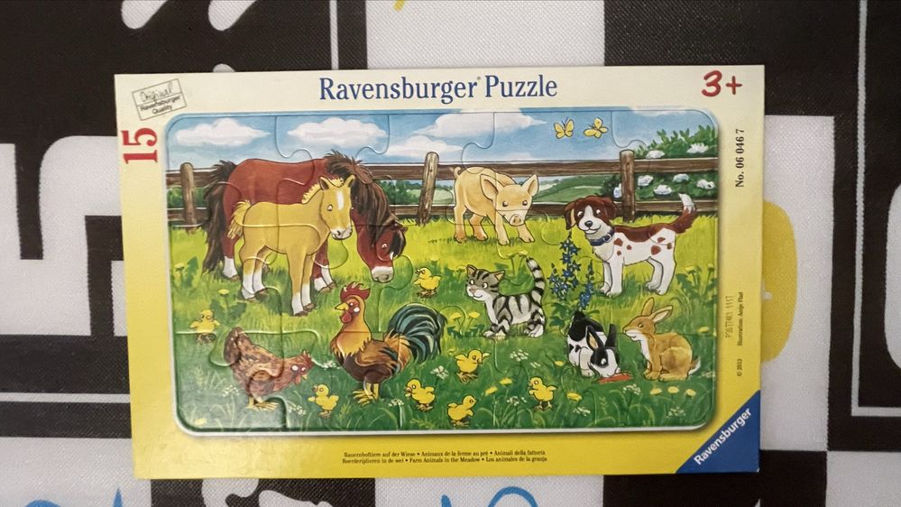 Puzzle ramkowe 15 elementow