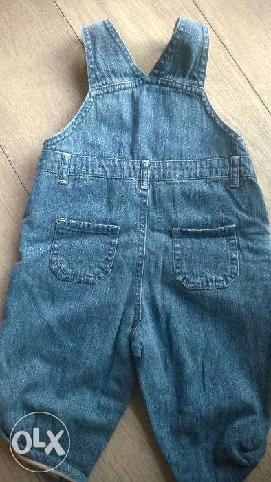 Ogrodniczki jeans Disney 3-6 m