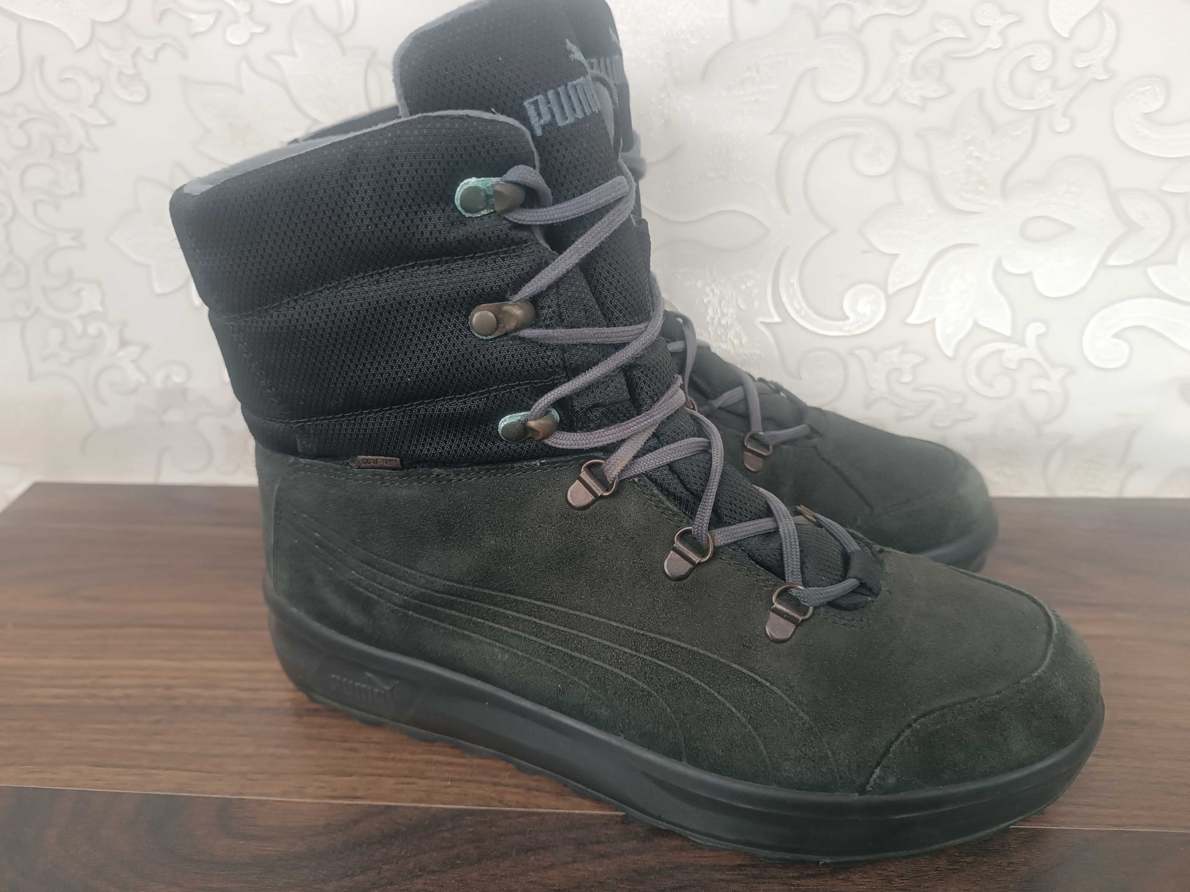 Зимние сапоги ботинки Puma Gore tex+ Мех натуральный 42 размер 27 см
