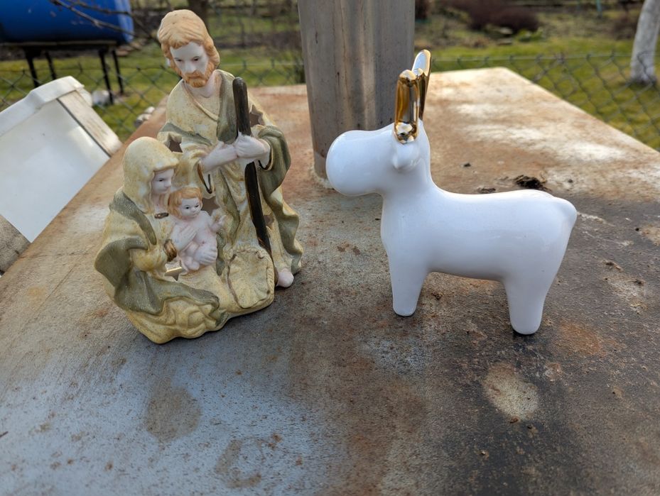 Figurka świąteczna lampion.