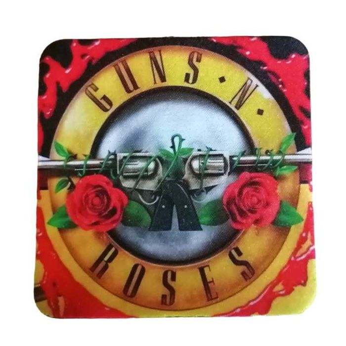 Base para copos Nirvana The Cult Bauhaus Pearl Jam Guns N Roses STP