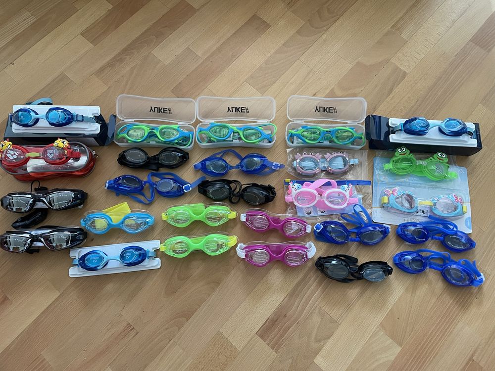 Окуляри для плавання arena,speedo,очки для плавания детские