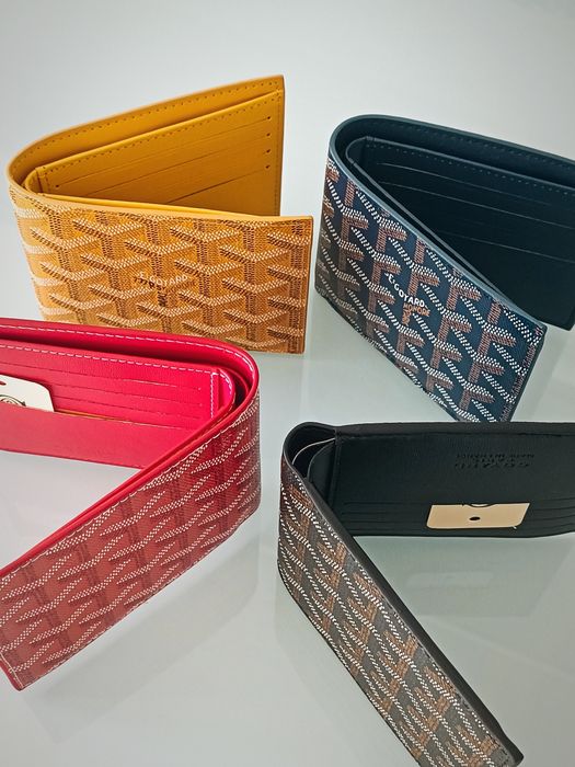 Carteira Goyard Vermelha