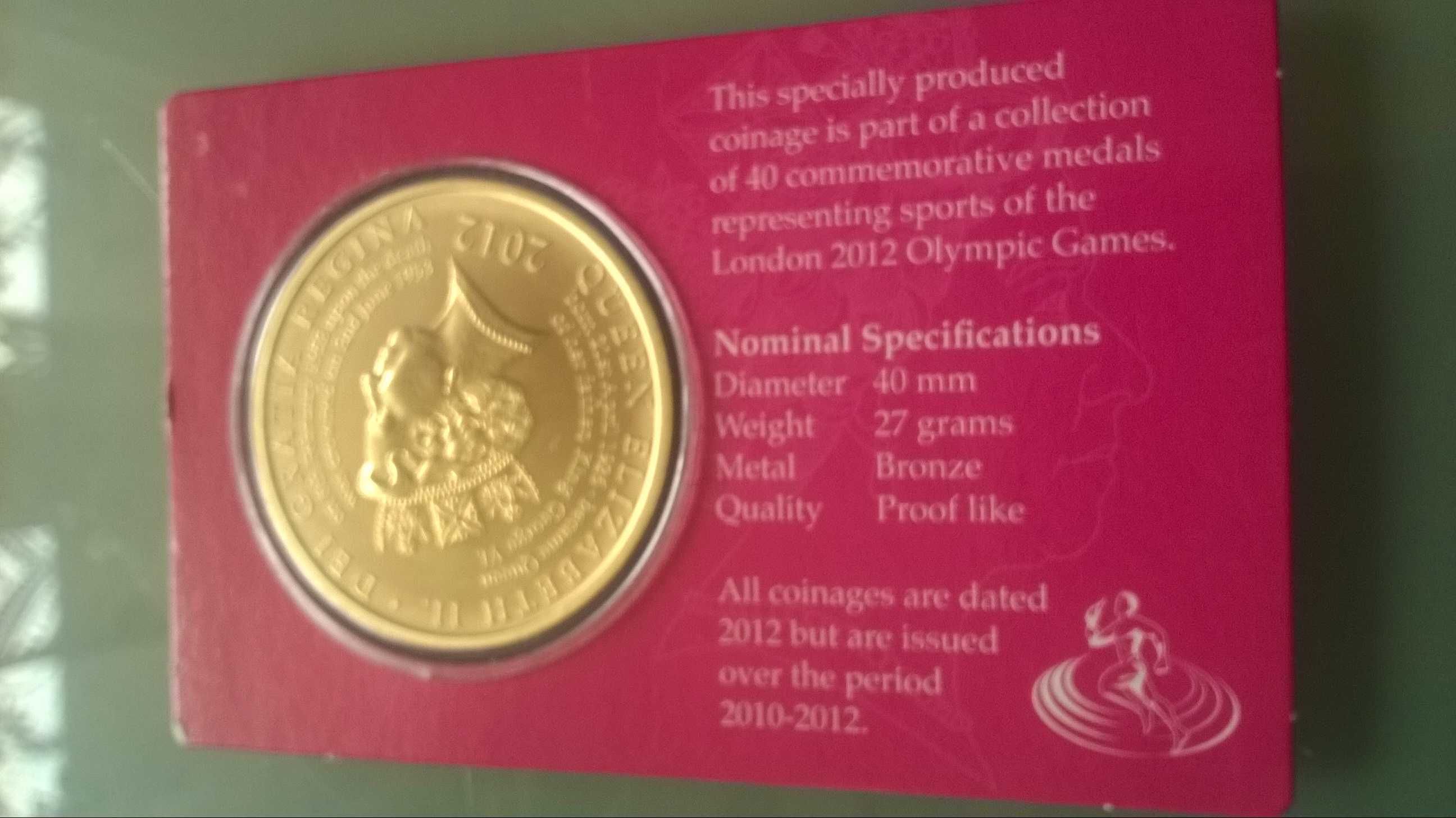 Londyn  Olimpiada  Numizmat