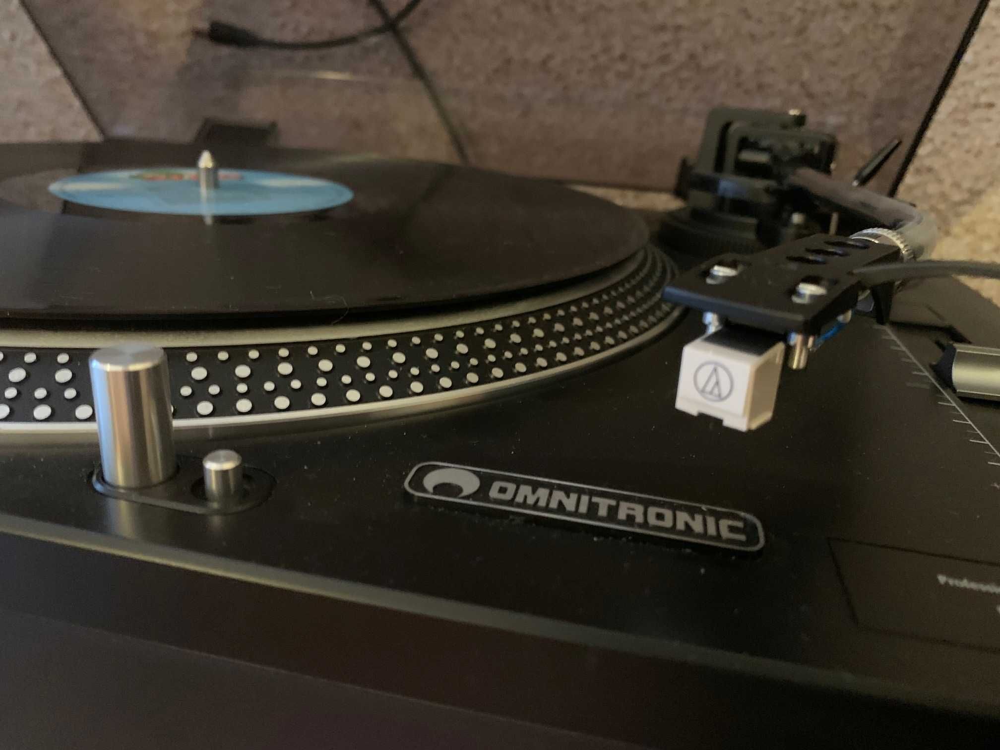 Gramofon Omnitronic  jak Technics