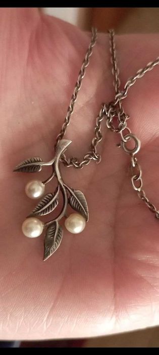 цепочка кулон серебро 925