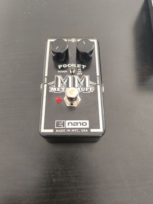 Conjunto pedal guitarra elétrica + transformador