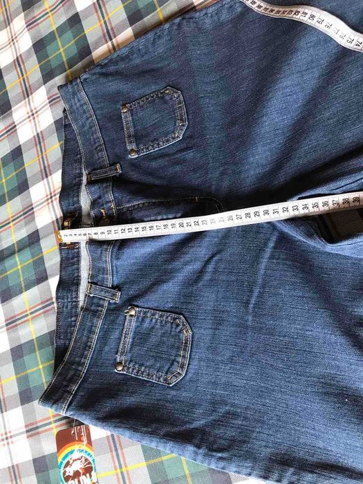 Новые джинсы широкие к низу клеш  Run&Fly размер 54-56.